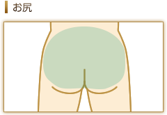 お尻