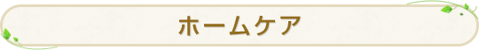 ホームケア
