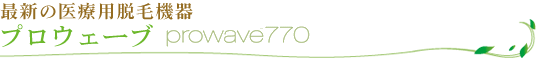 プロウェーブ