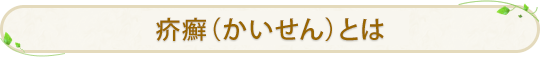 疥癬（かいせん）とは